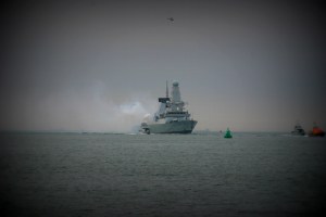 Diamond_Salute HMS Diamond - Jubilee Salute