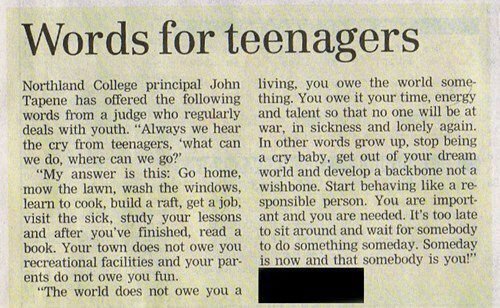 Words For Teenagers