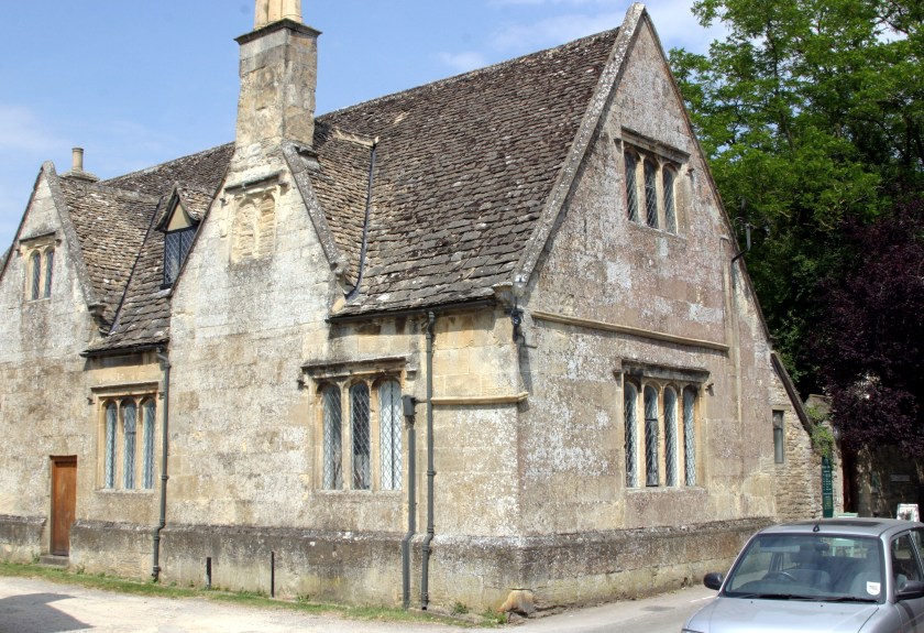 Bampton - The old Grammar School building, which now houses Bampton Community Archive, served as ‘Downton’ hospital. Unfortunately closed when we were there.