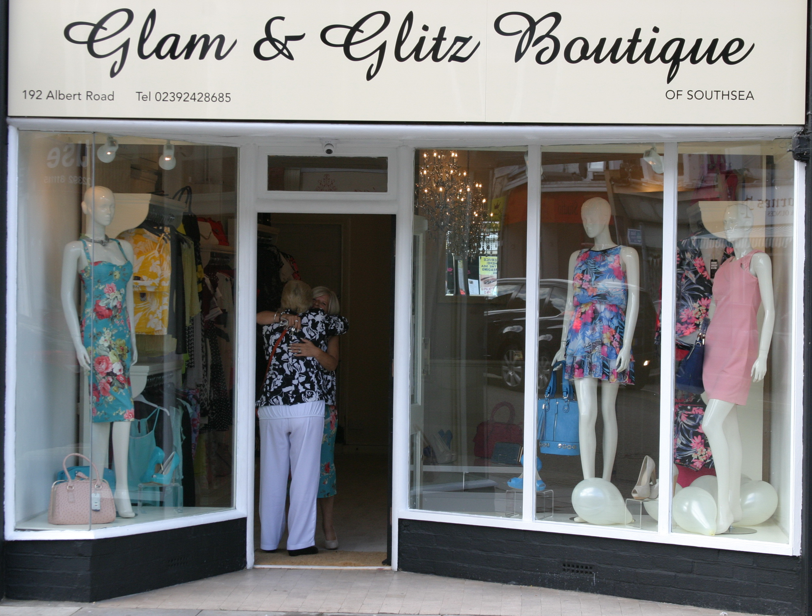 Glam & Glitz Boutique of Southsea A unique Ladies Boutique in the popular location of Albert Road. Offering a selection of high fashion and classic ladies wear in sizes 8 to 26. 