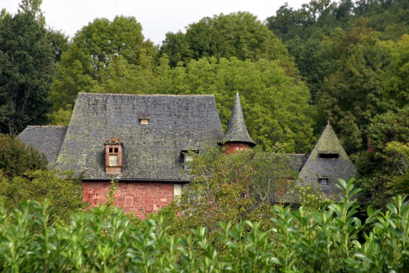 Collonges-la-Rouge, Correze, France - A hint at what makes this one of the most beautiful villages in France