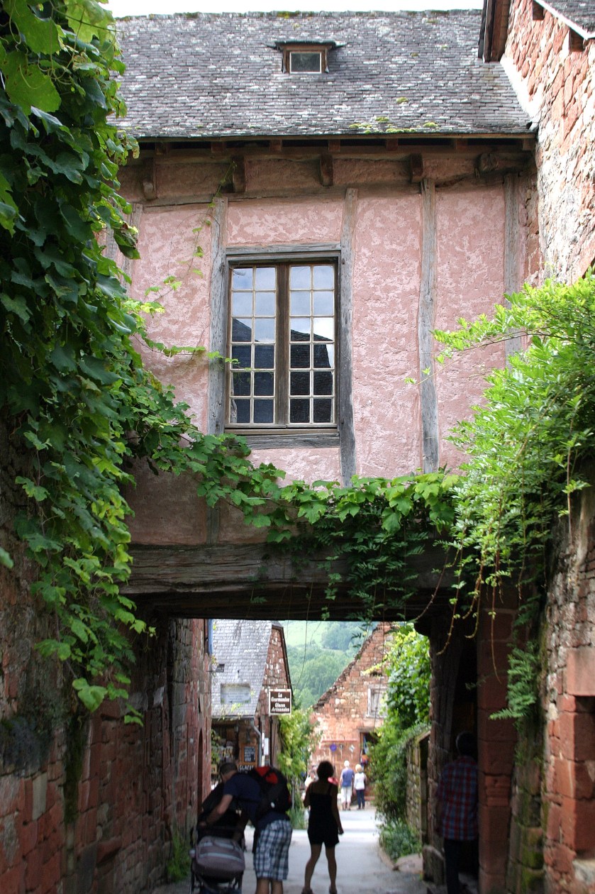 Collonges-la-Rouge, France - Street view