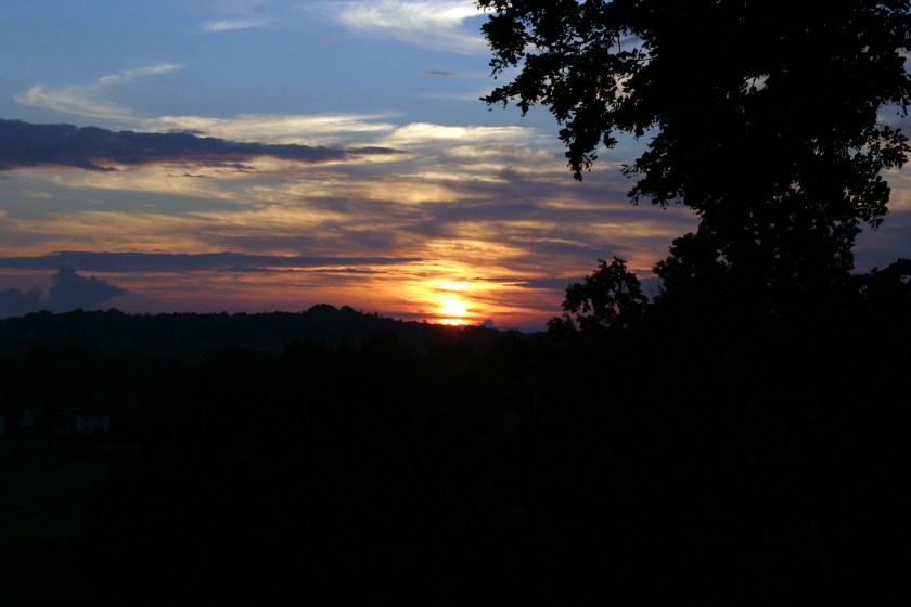 La Porcherie, France - Sunset