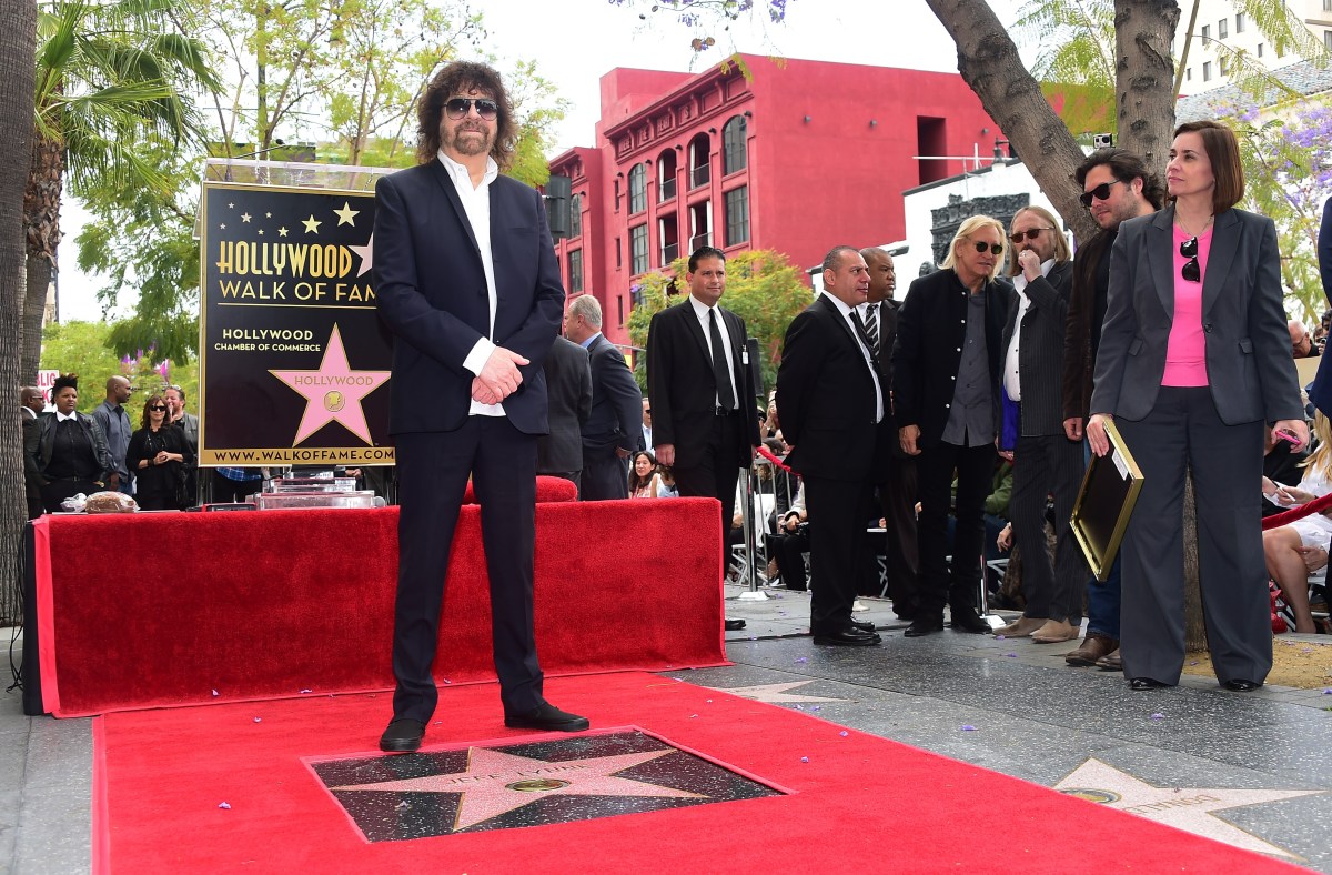 ELO’s Jeff Lynne Gets Star on the Hollywood Walk of&nbsp;Fame