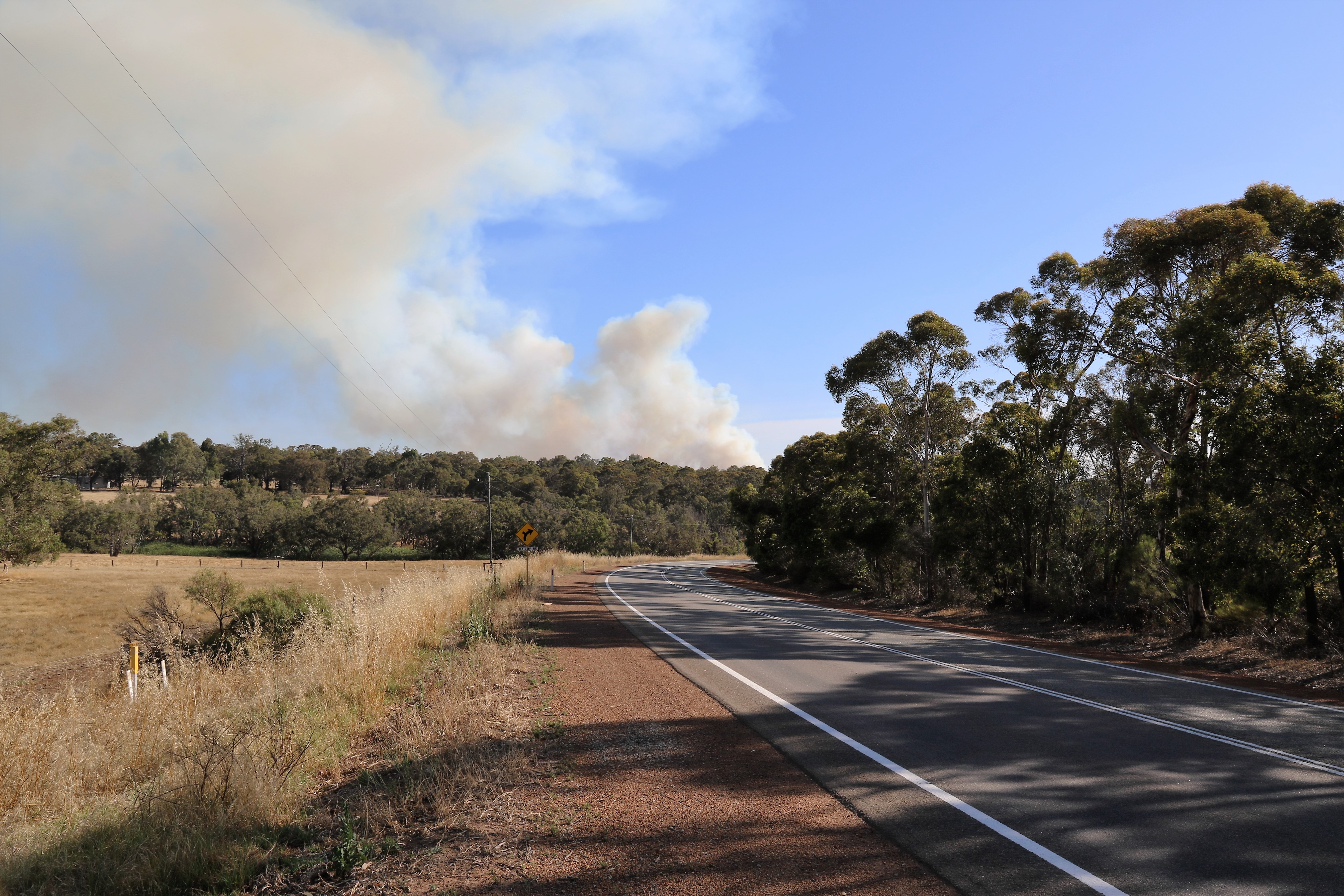 Bush Fire - Gidgegannup, WA