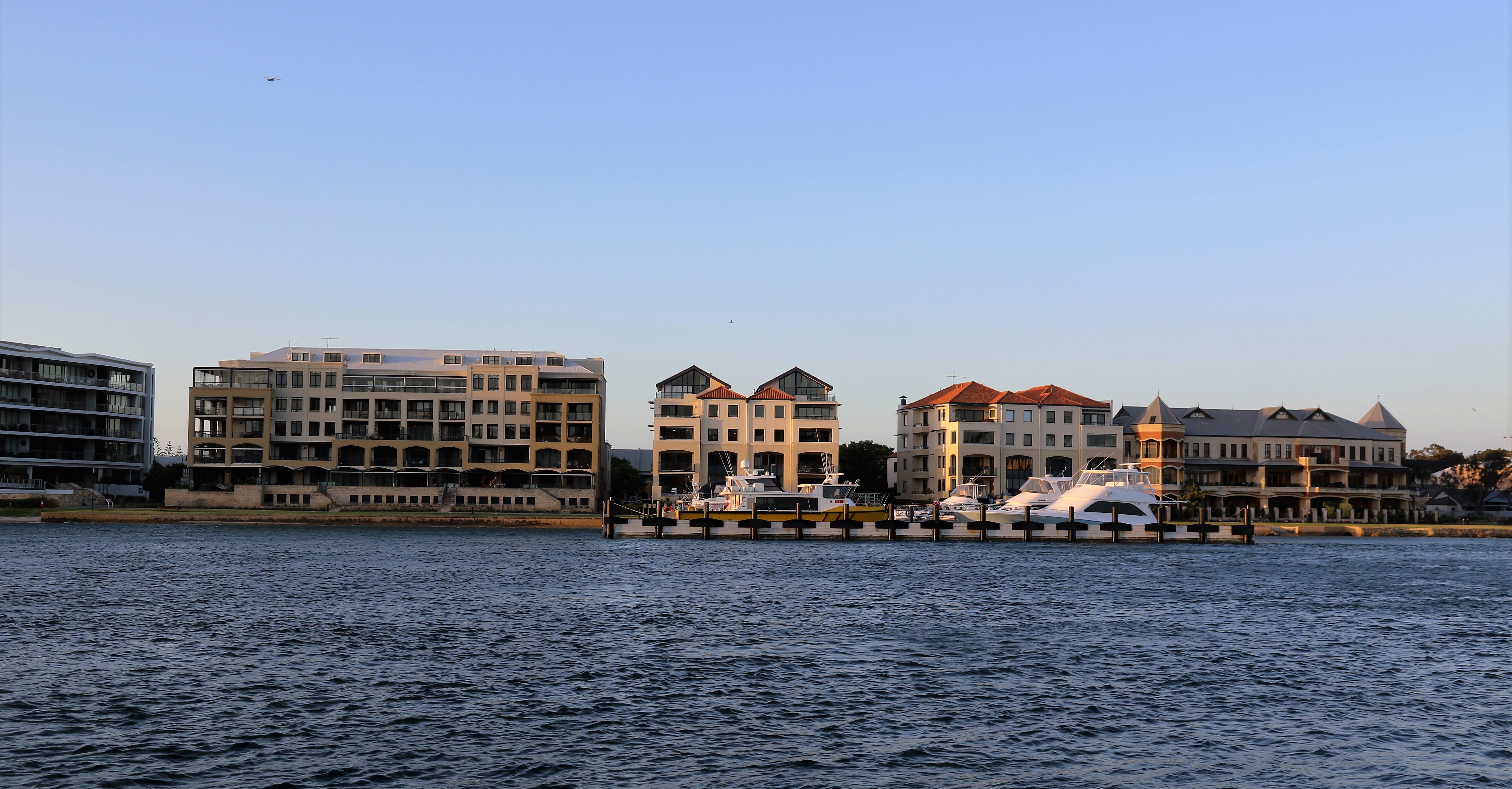Posh Pads - Swan River, opposite East Street Jetty, Fremantle, WA