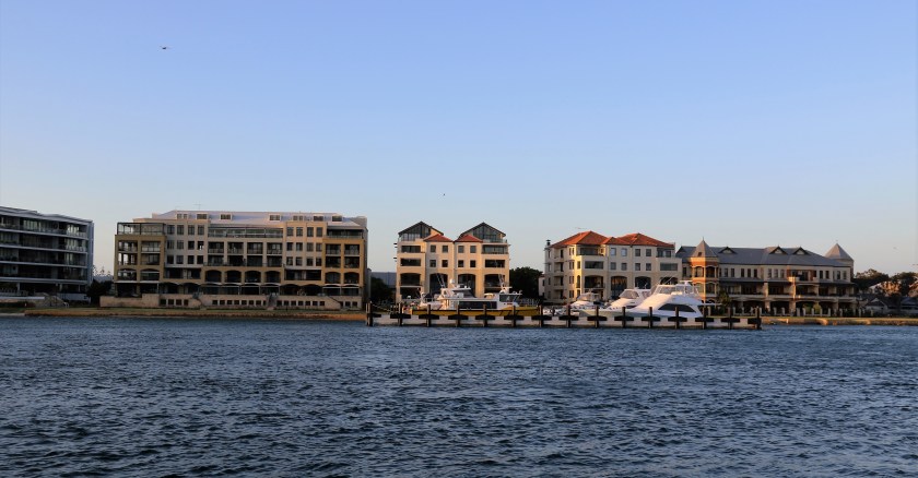 Posh Pads - Swan River, opposite East Street Jetty, Fremantle, WA