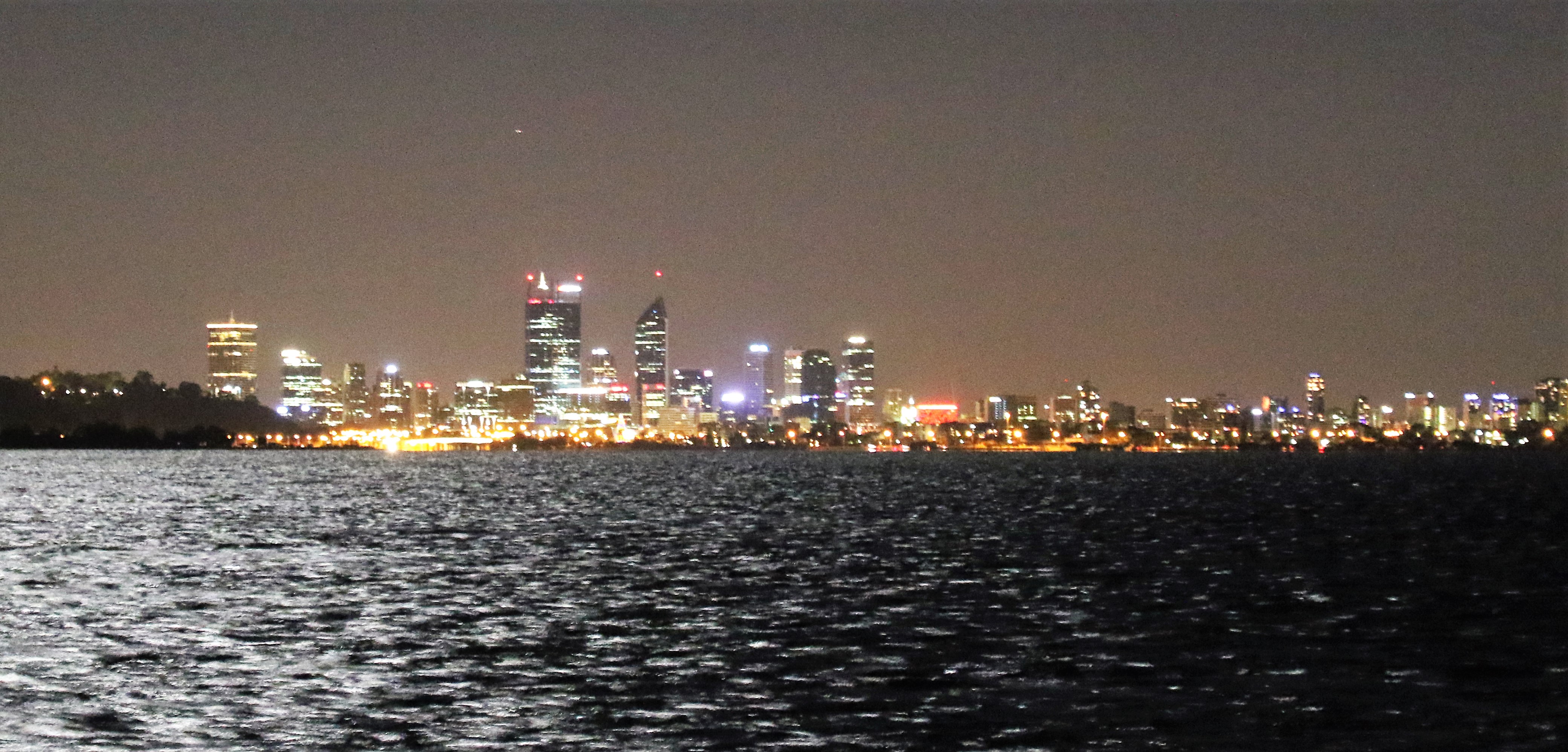 Perth City Skyline - Viewed from the Swan River