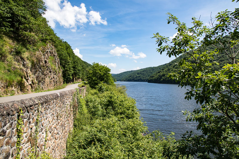 Gorge-side Road - Dordogne, France